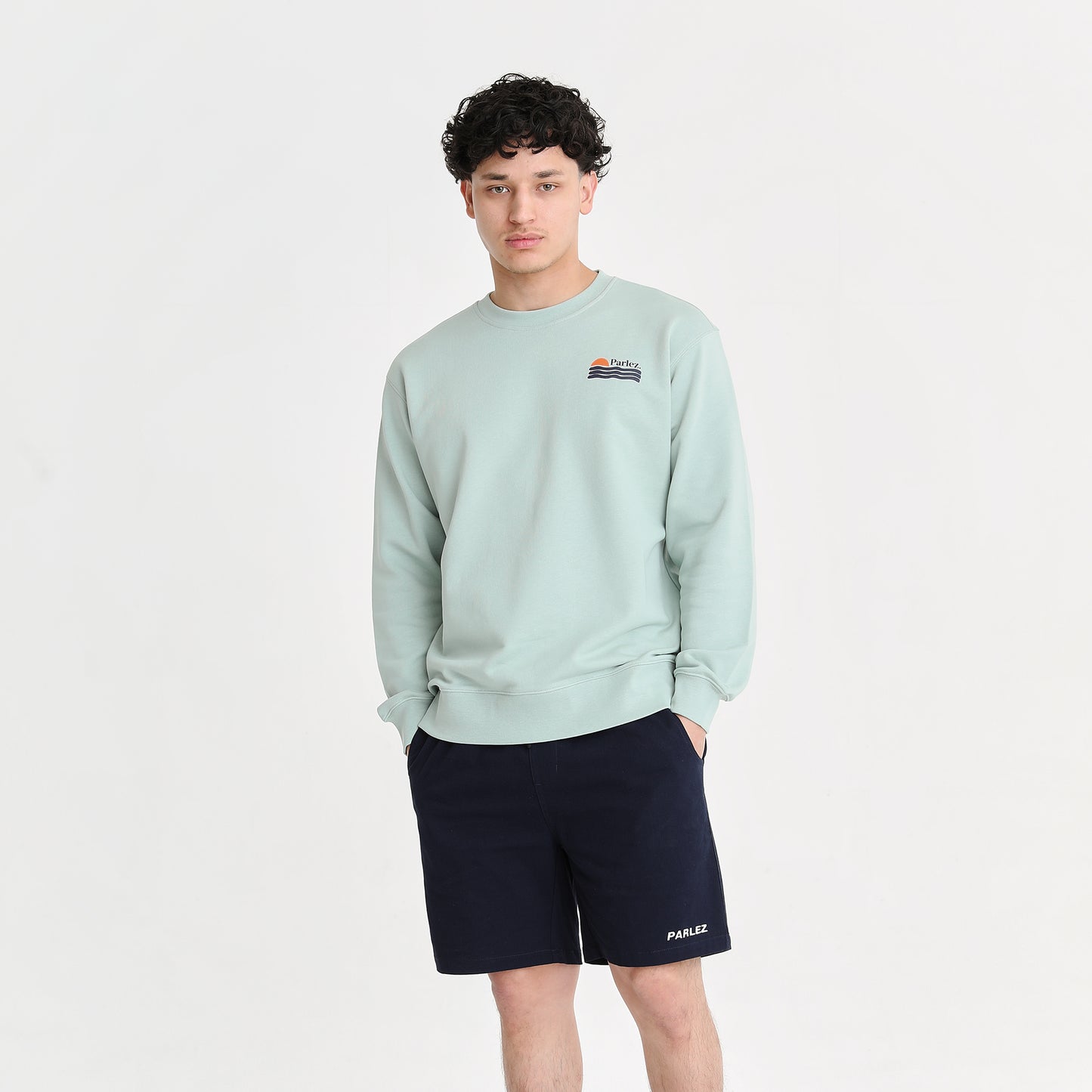 Wash Sweatshirt Sea Mist