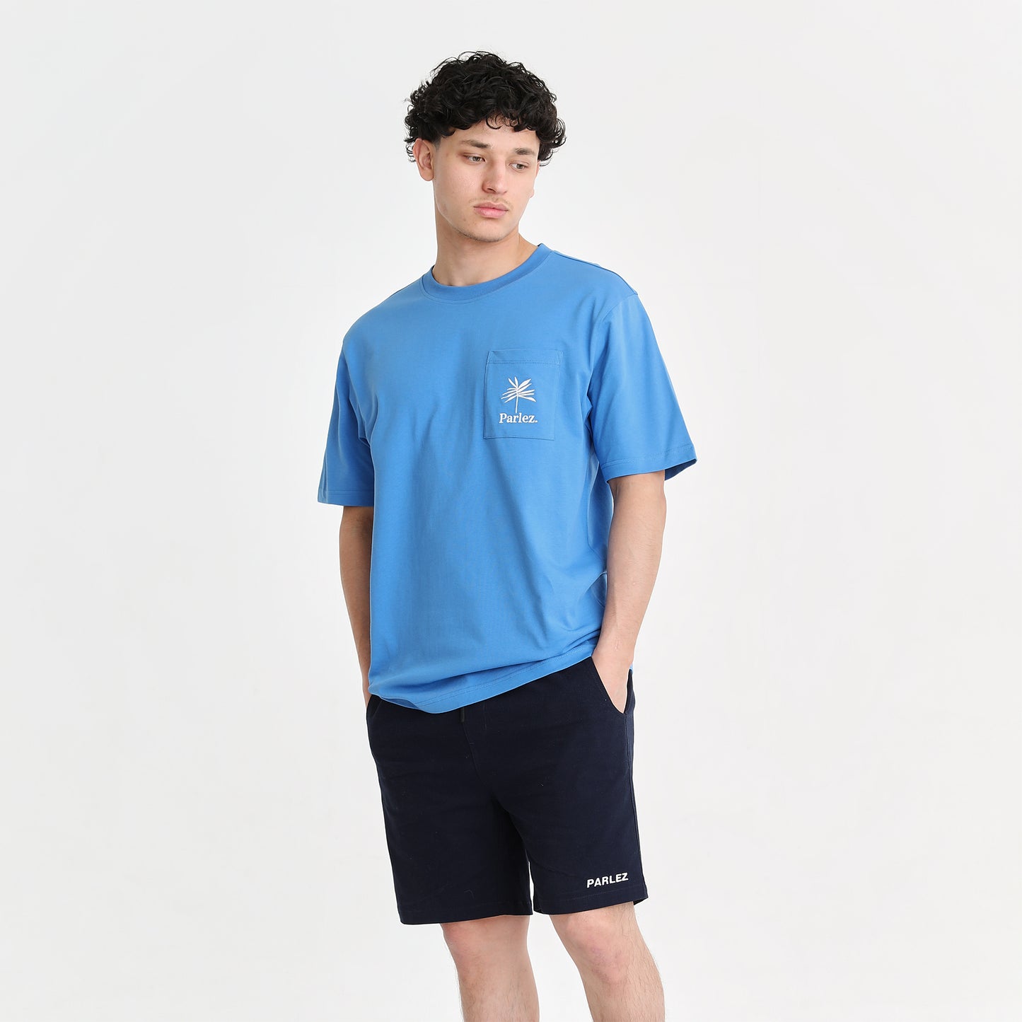 Areca Pocket T-Shirt Ocean Blue
