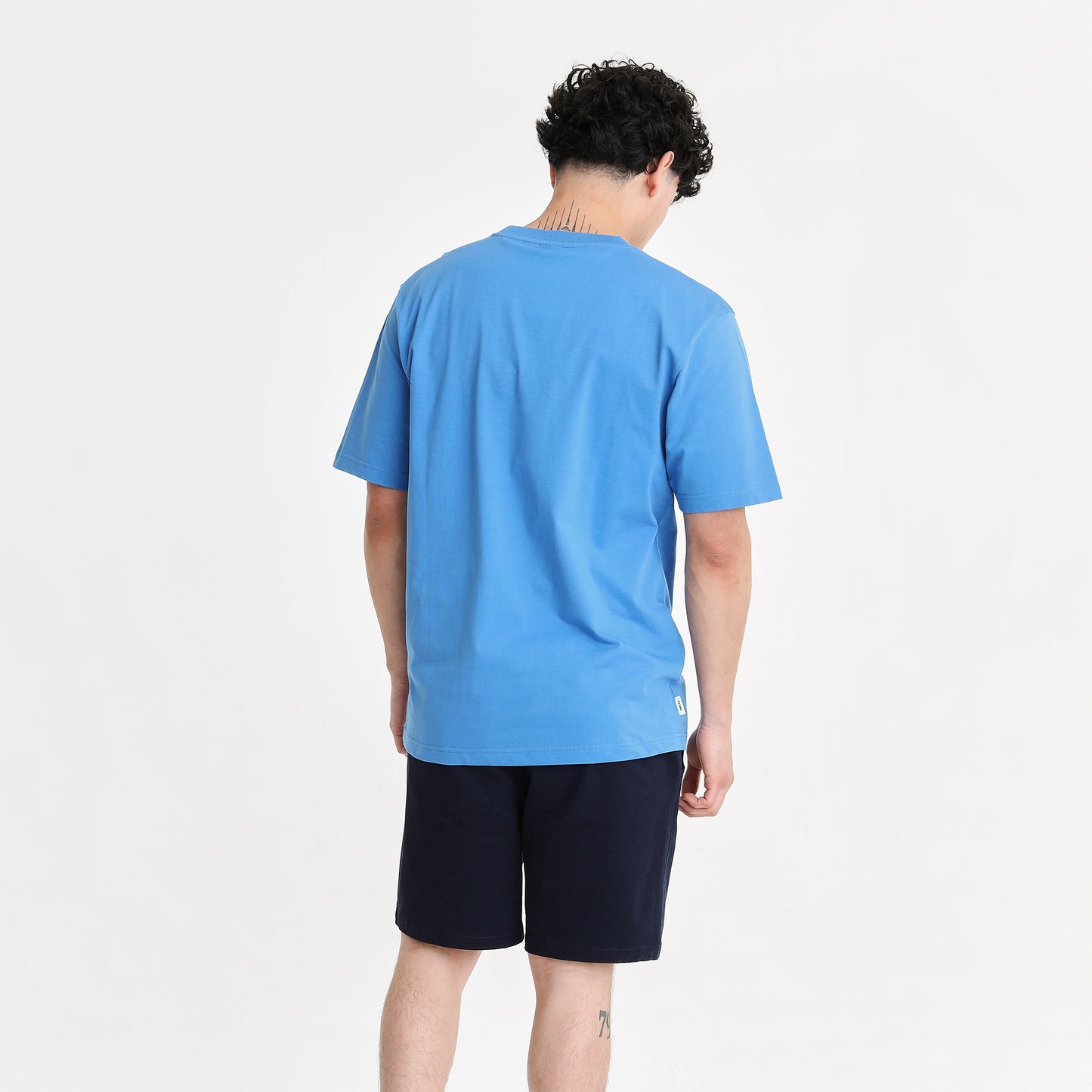 Areca Pocket T-Shirt Ocean Blue