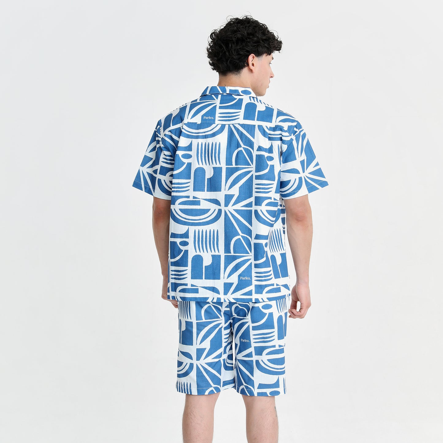 Link Cuban Shirt Ocean Blue