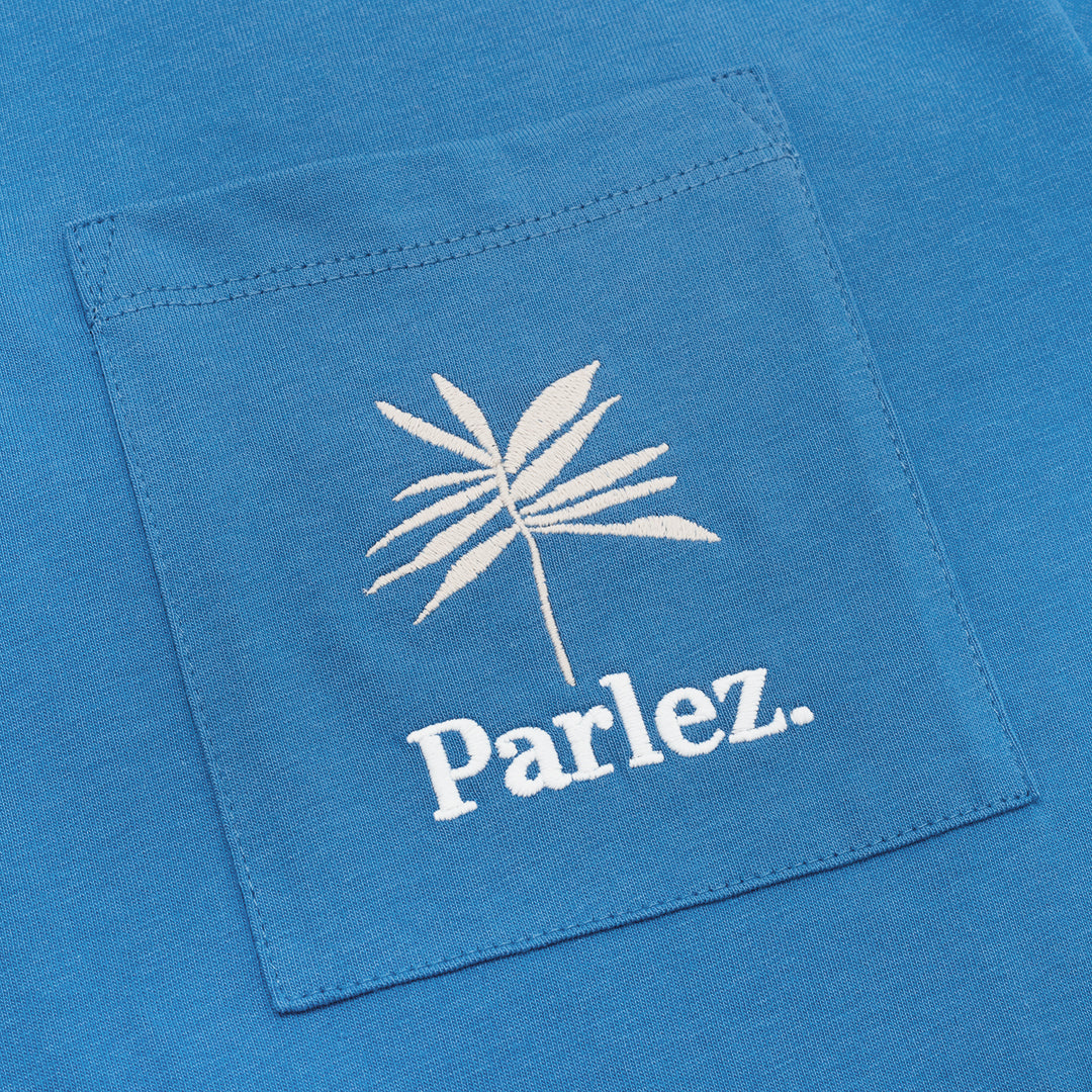 Areca Pocket T-Shirt Ocean Blue