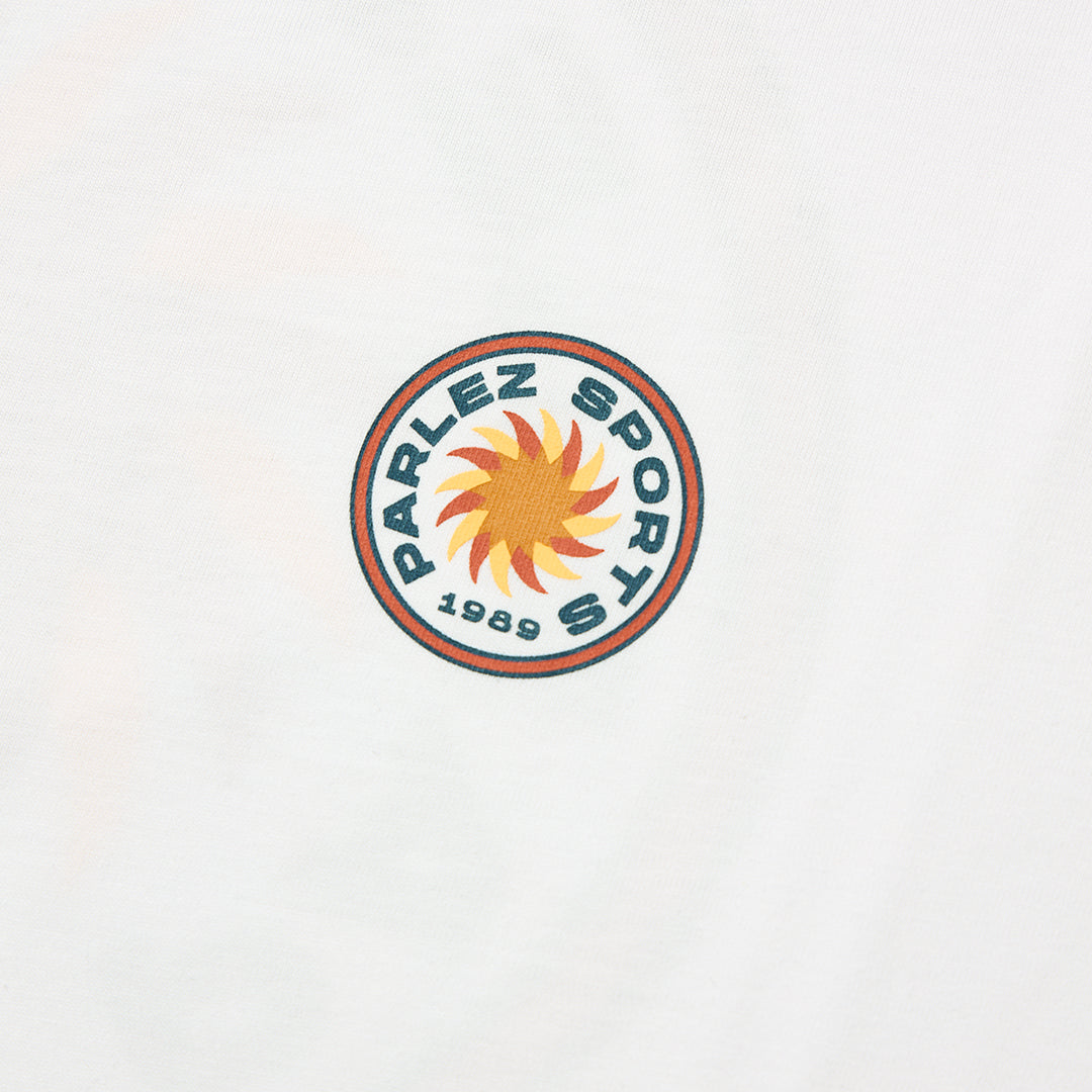 The Mens Bask T-Shirt White from Parlez clothing