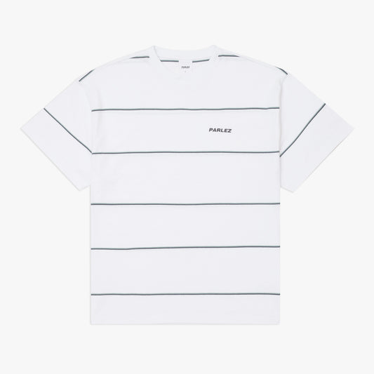 Bataka Oversized Stripe T-Shirt White