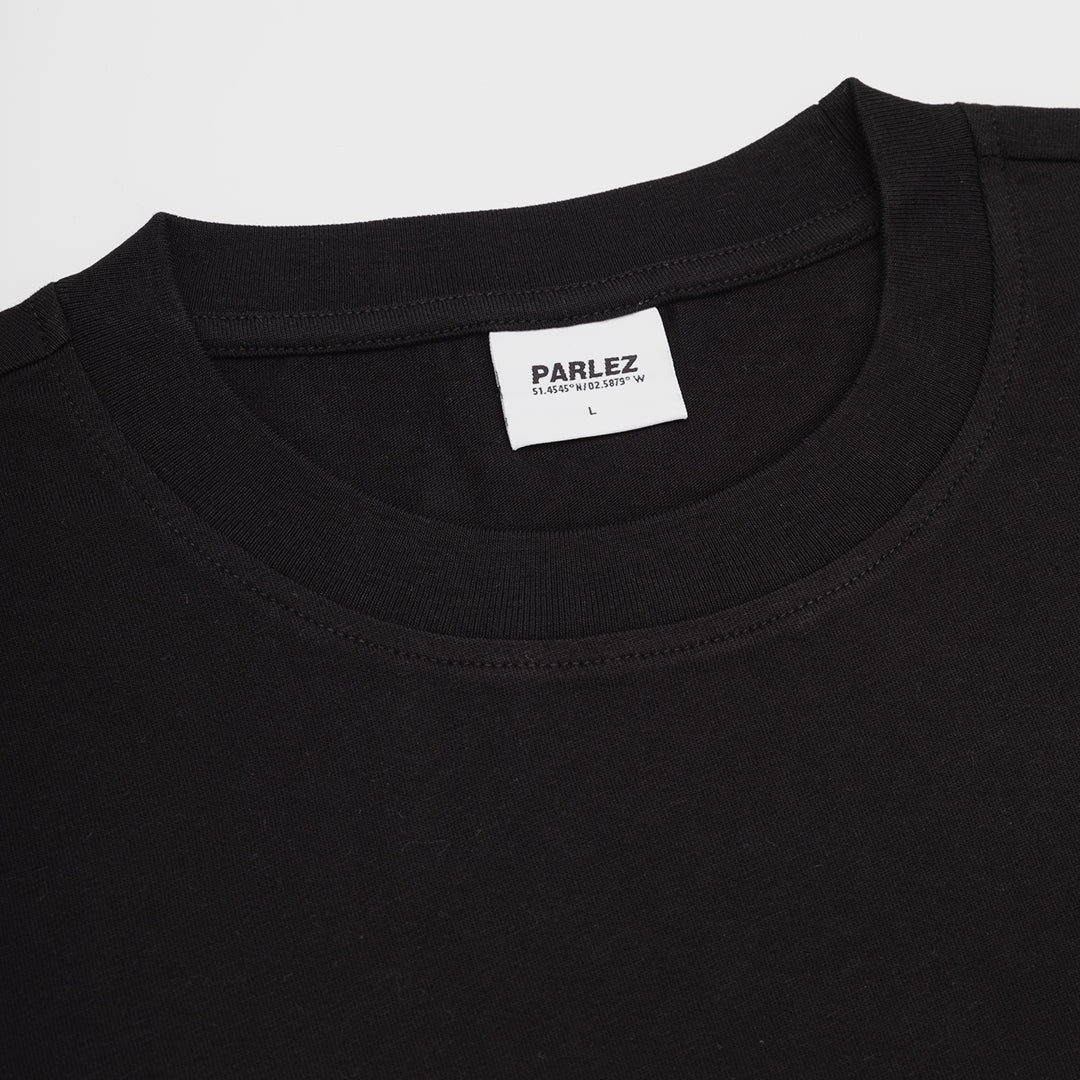 The Mens Adduco T-Shirt Black from Parlez clothing
