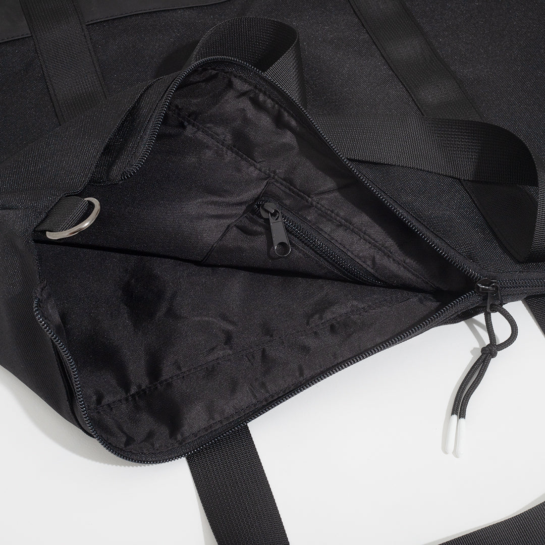 The Mens Cyclone Overnight Bag Black from Parlez clothing