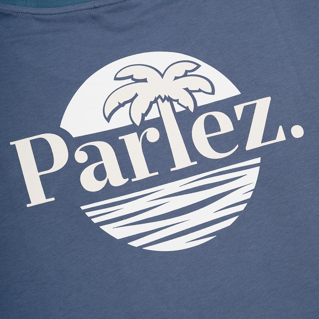 The Mens Boca T-Shirt China Blue from Parlez clothing