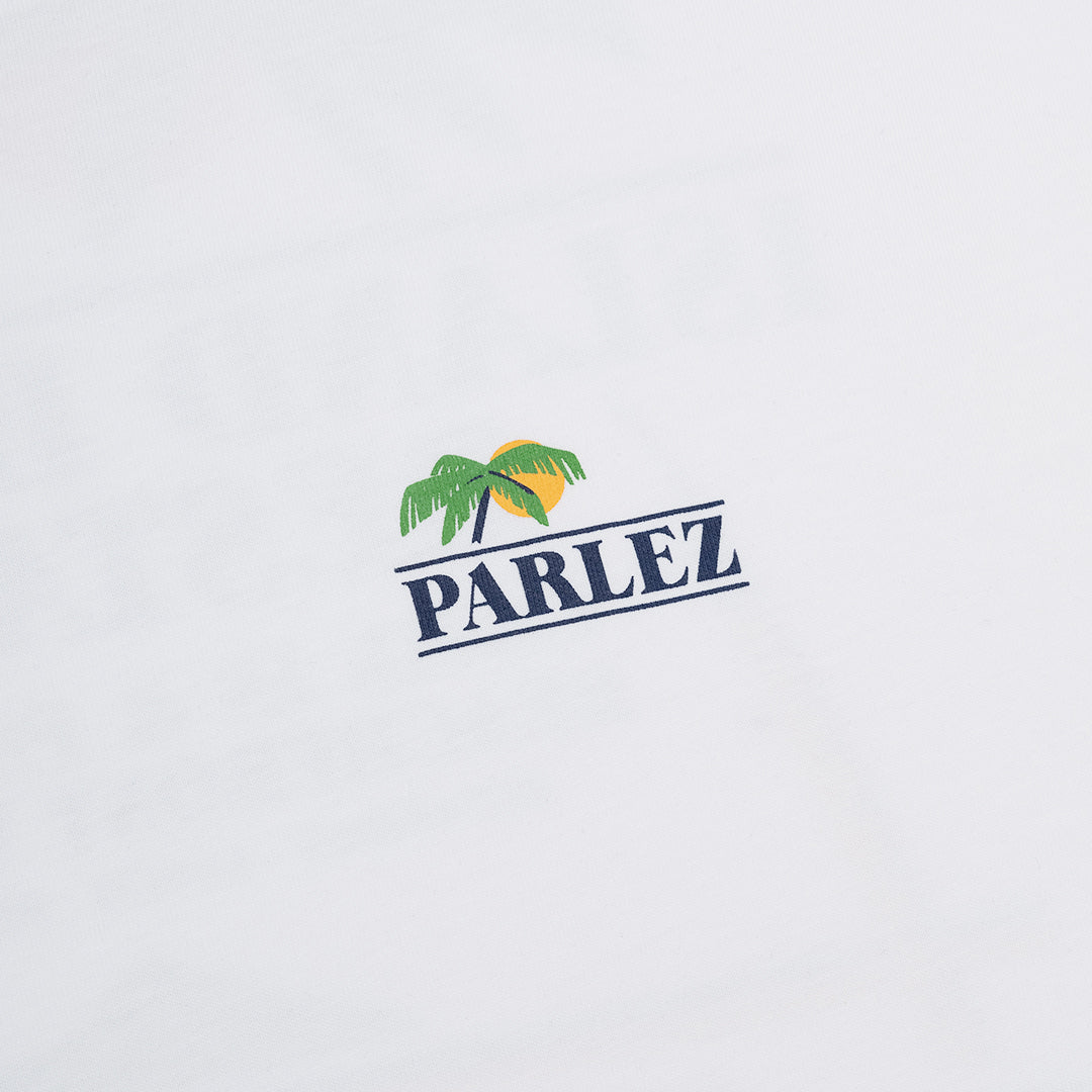 The Mens Breeze Tee White from Parlez clothing