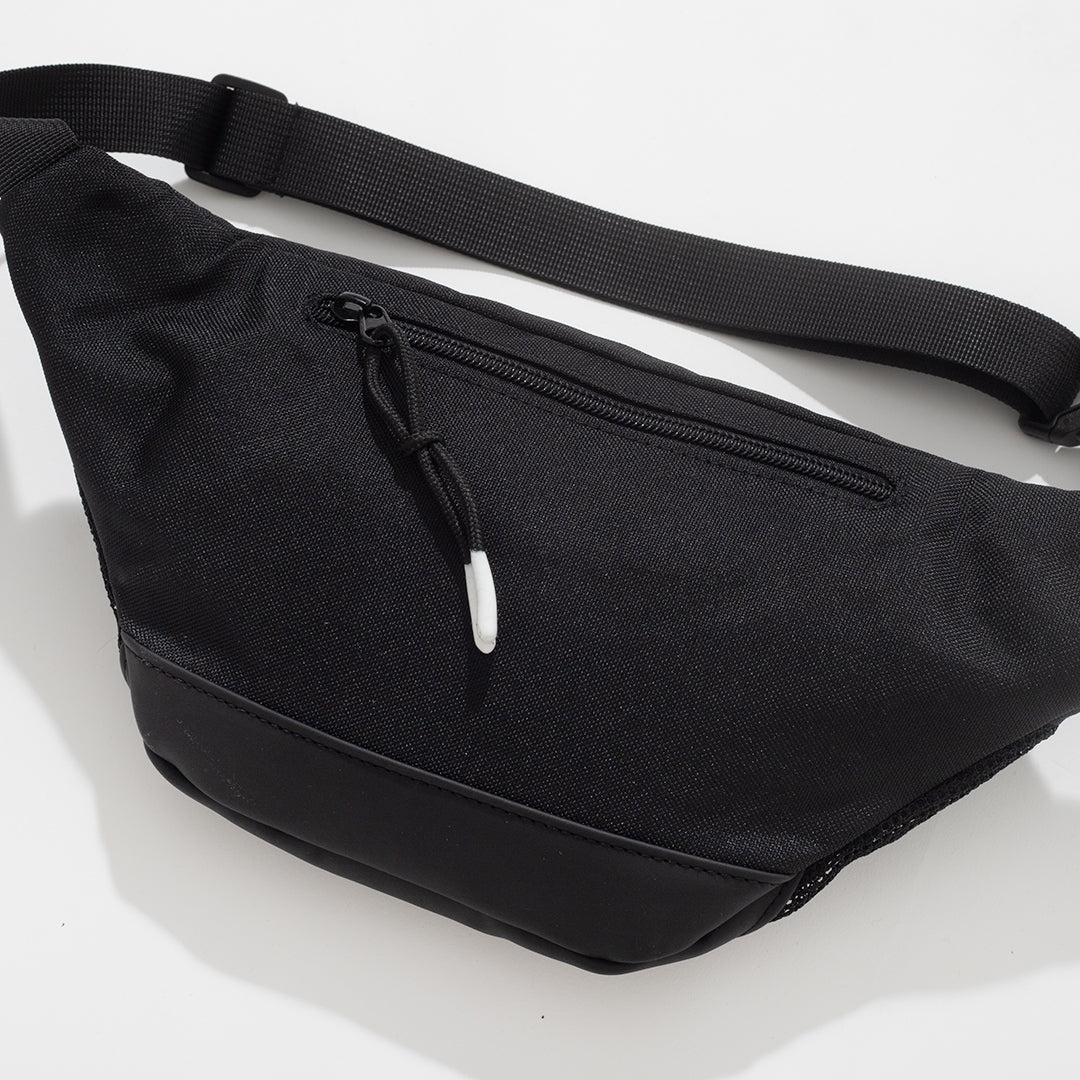 The Mens Garfield Hip Bag Black from Parlez clothing