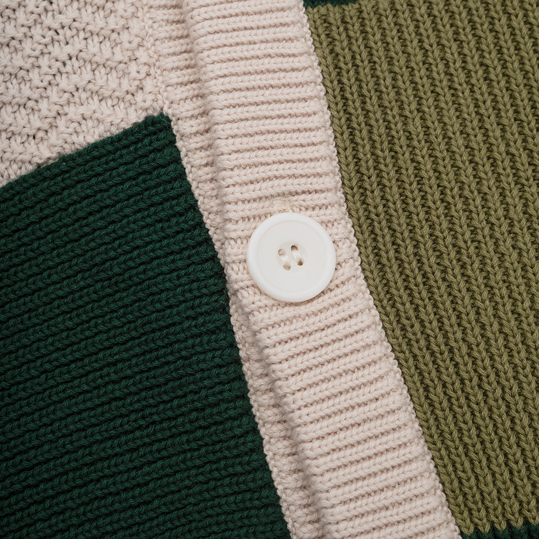 The Mens Flinton Knit Kelp Green from Parlez clothing