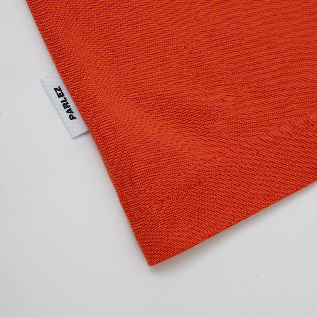 The Mens Casa Pocket T-Shirt Burnt Ochre from Parlez clothing