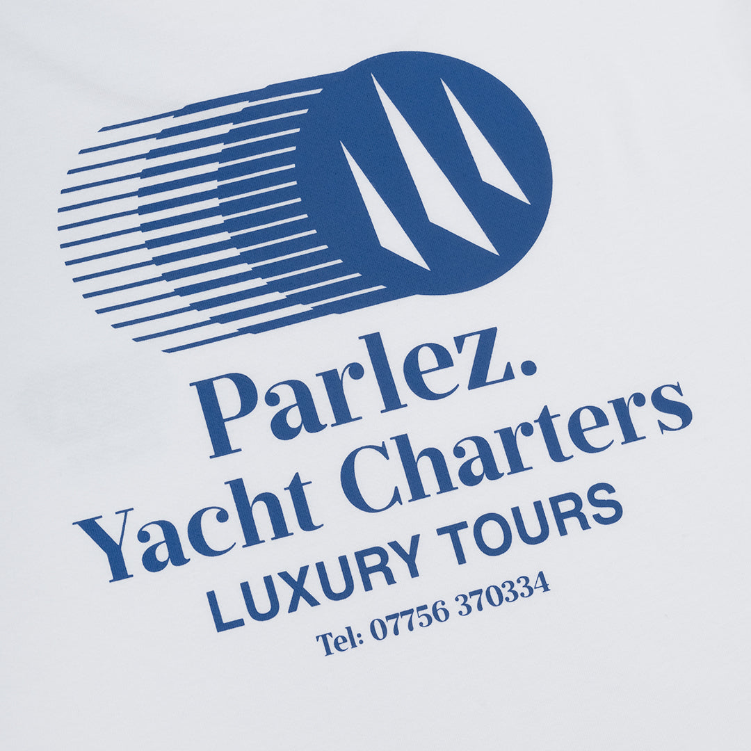The Mens Charter T-Shirt White from Parlez clothing