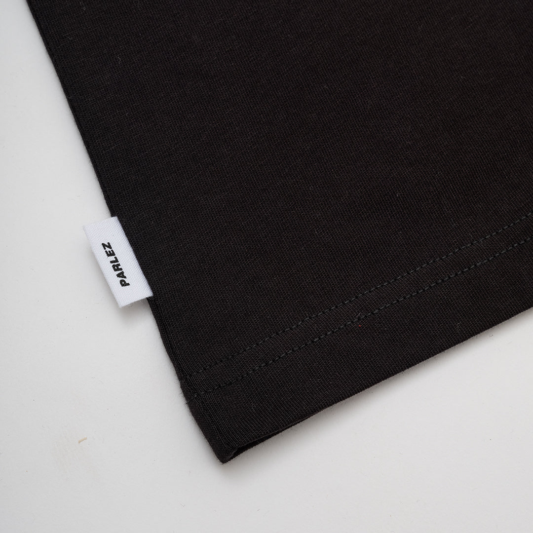 The Mens Cinco T-Shirt Black from Parlez clothing