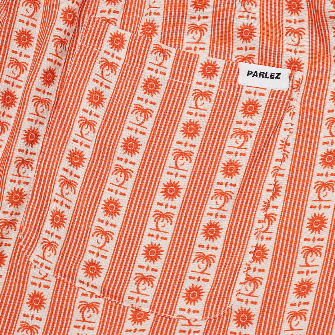 The Mens Cruz Shorts Terracotta from Parlez clothing