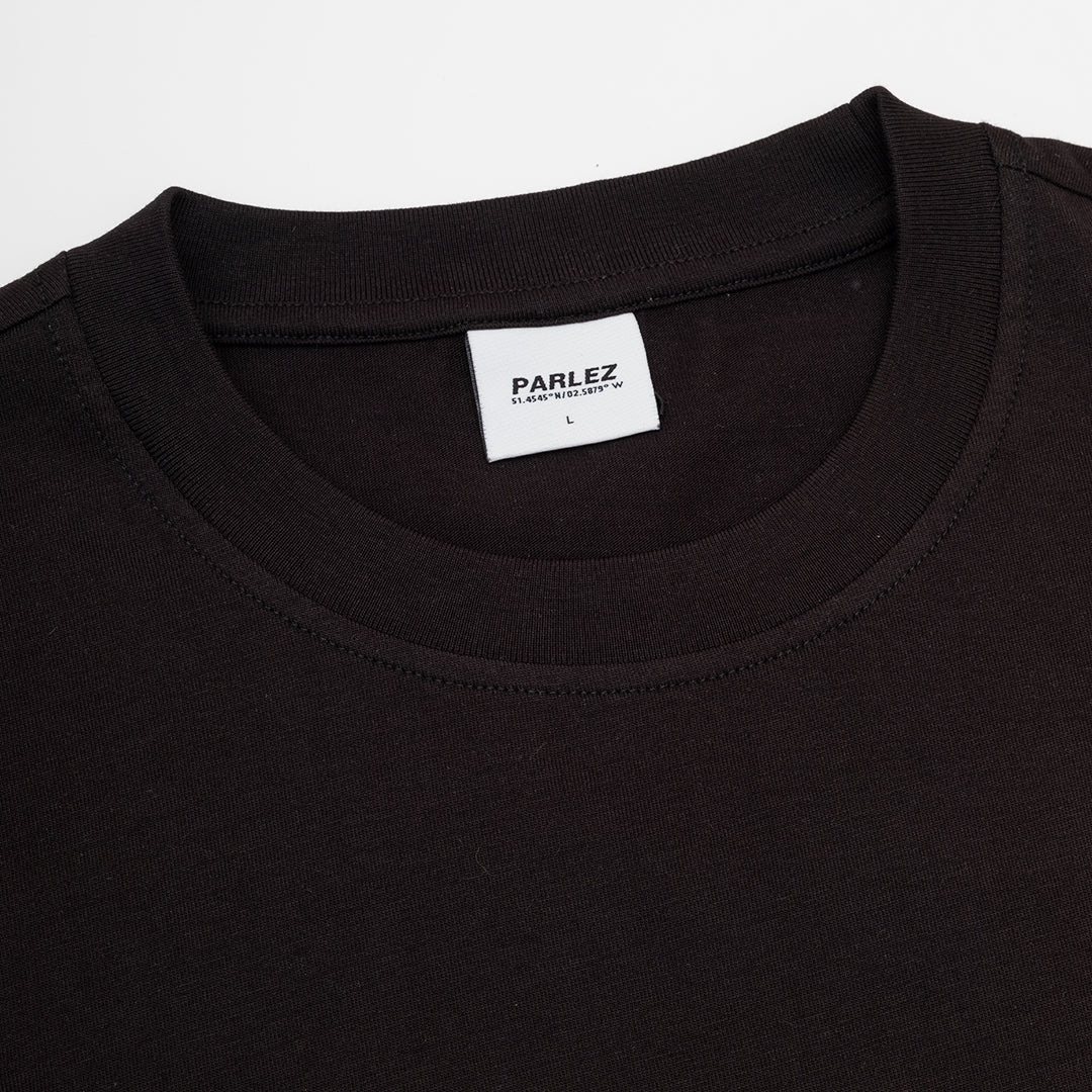 The Mens Delights Tee Black from Parlez clothing