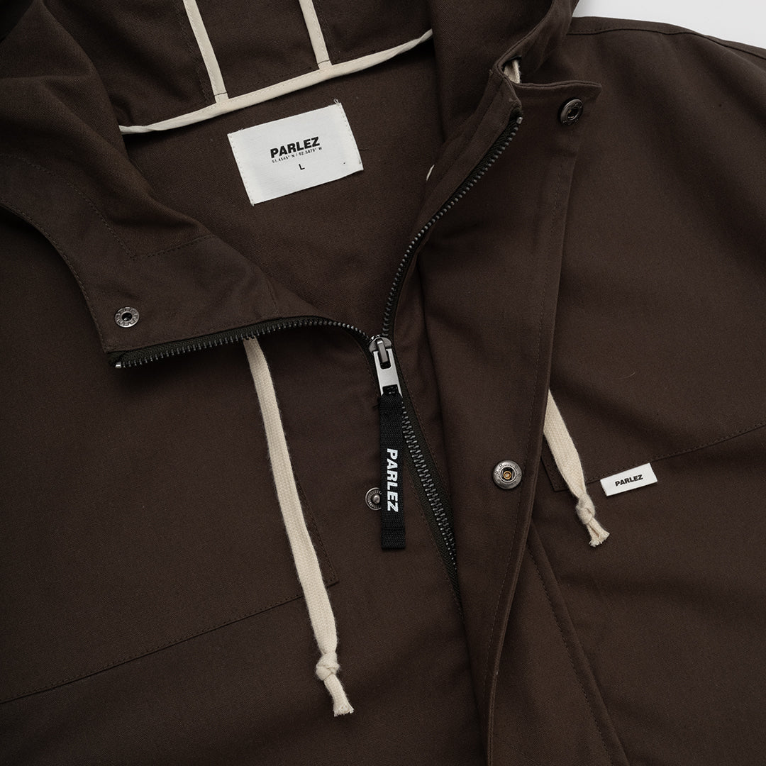 The Mens Drax Jacket Khaki Green from Parlez clothing