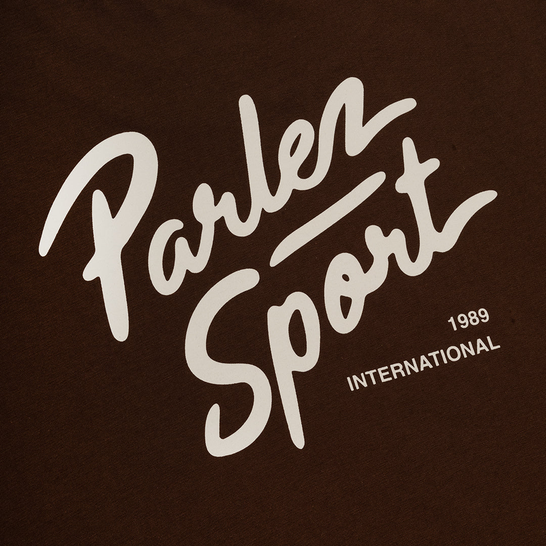 The Mens Hondo T-Shirt Mocha Brown from Parlez clothing