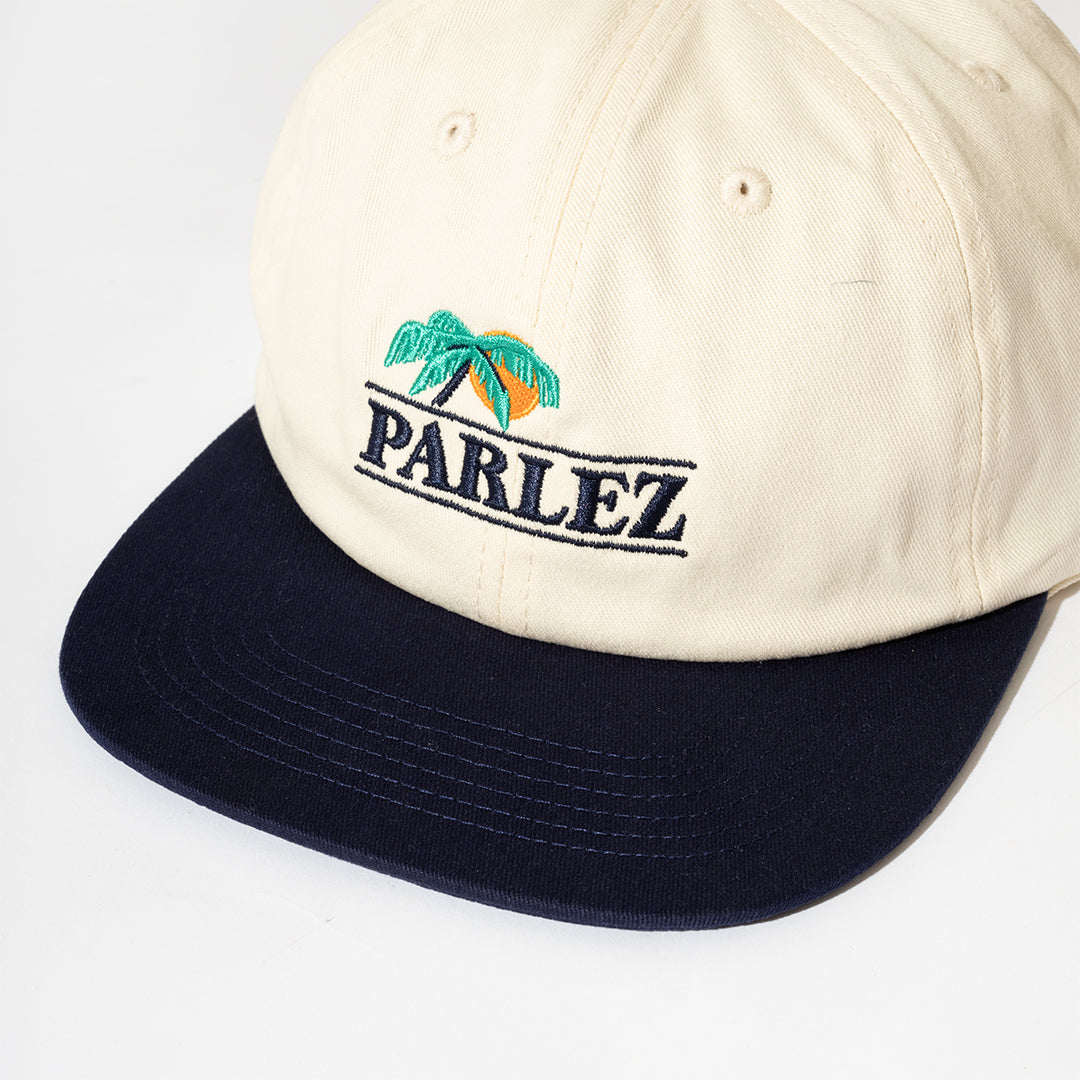 The Mens Island 6 Panel Cap Shell from Parlez clothing