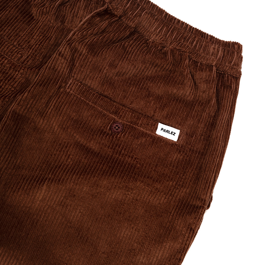 The Mens Jacobs Cord Surf Pant Brown from Parlez clothing