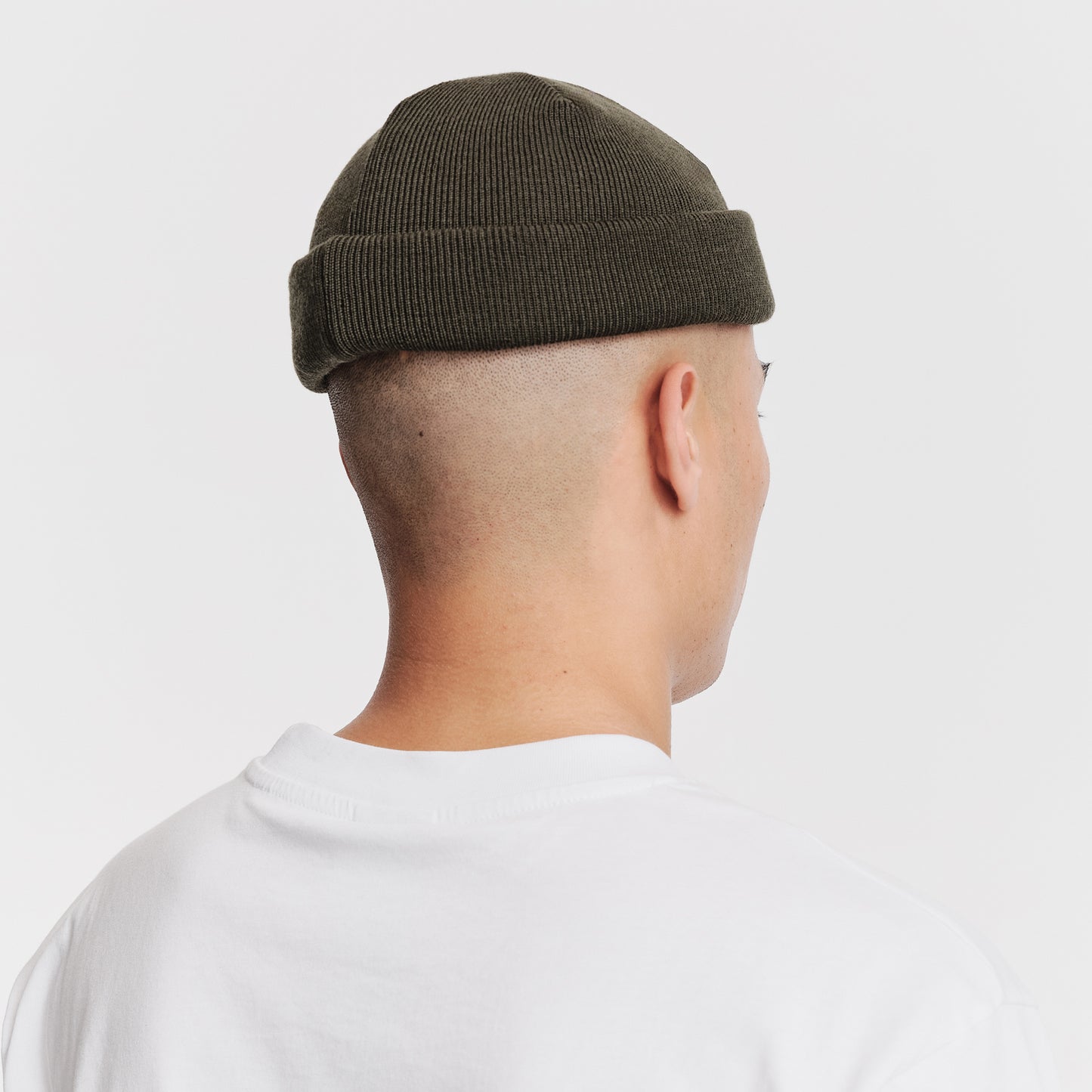 The Mens Flatholm Beanie Khaki from Parlez clothing