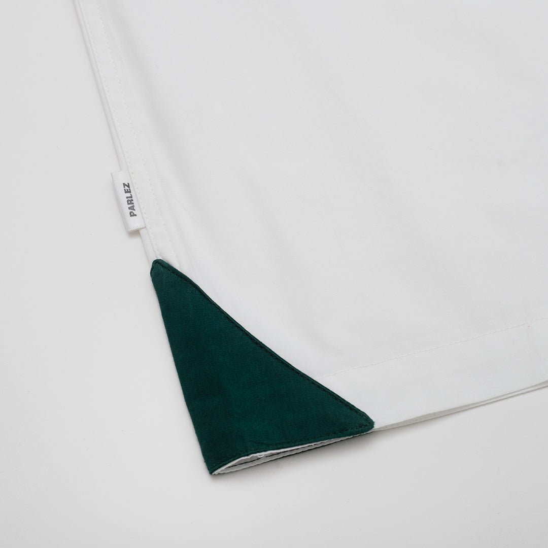 The Mens Jose SS Shirt Deep Green from Parlez clothing