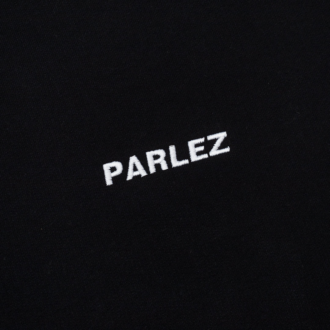 The Mens Ladsun Hoodie Black from Parlez clothing