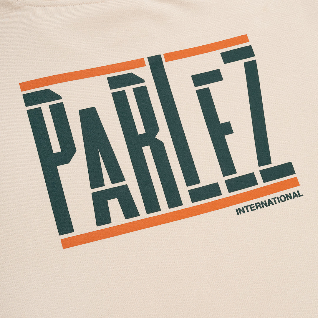 The Mens Layman Hoodie Ecru from Parlez clothing