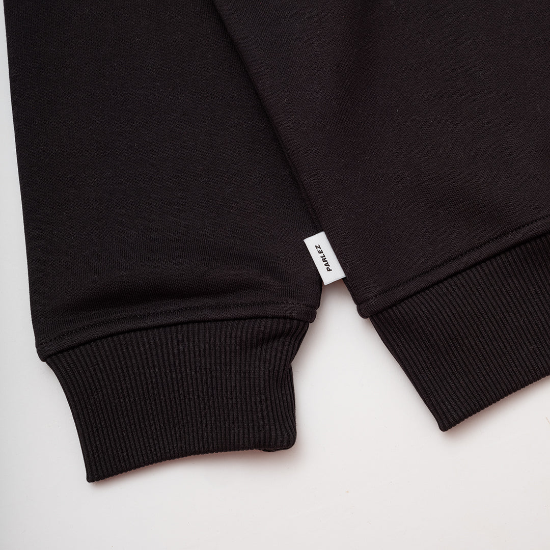 The Mens Iocus Sweatshirt Black from Parlez clothing