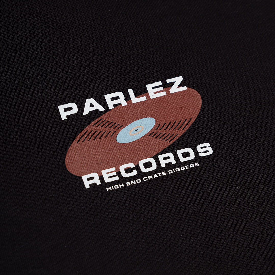 The Mens LP T-Shirt Black from Parlez clothing