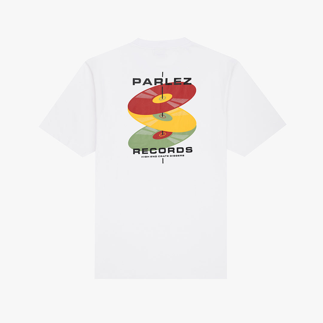 Buy The Parlez Lp T-Shirt White | Parlez Streetwear