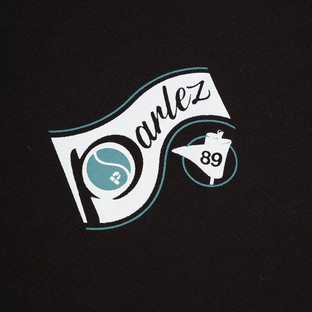 The Mens Ludis T-Shirt Black from Parlez clothing