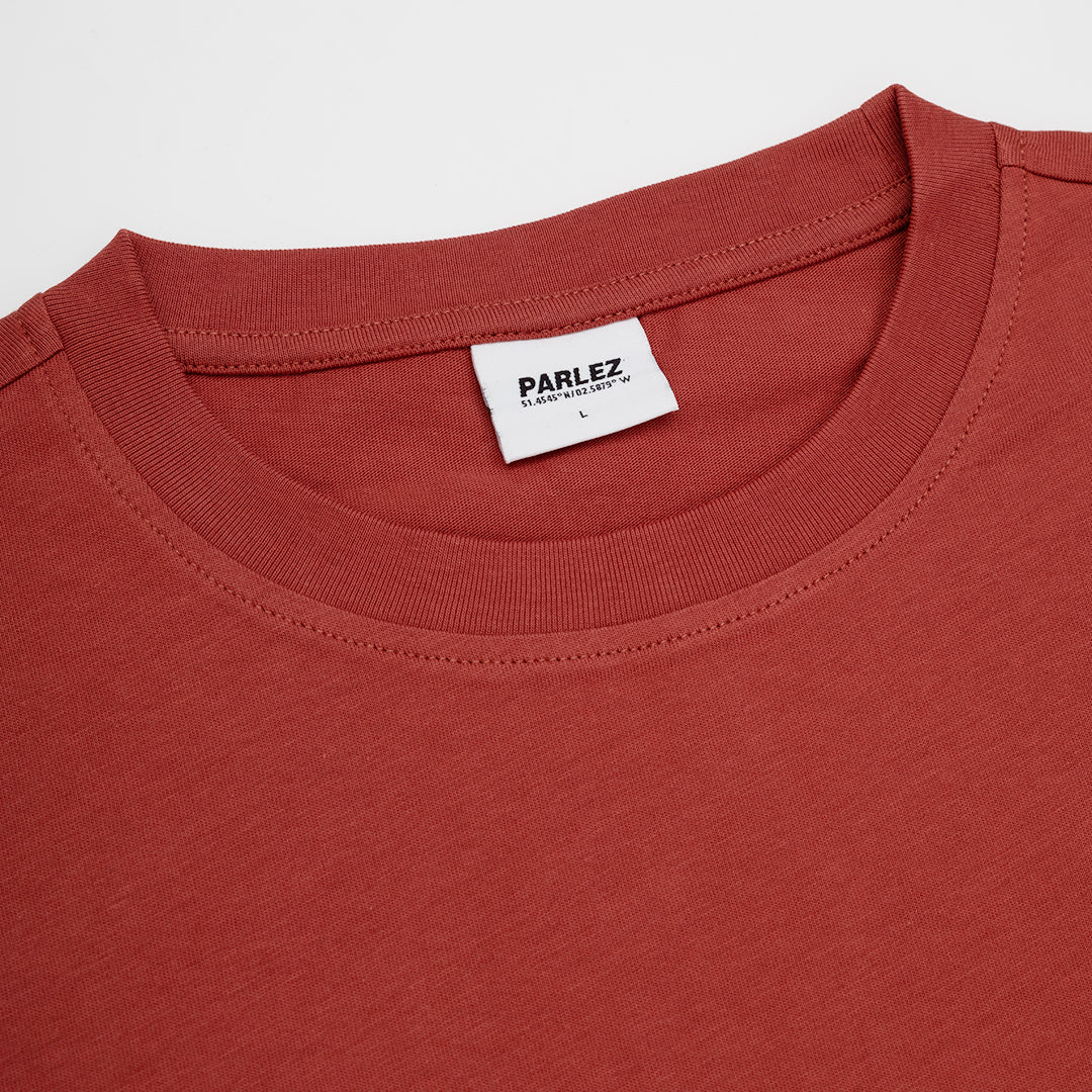 The Mens Luna Oversized T-Shirt Dusty Coral from Parlez clothing