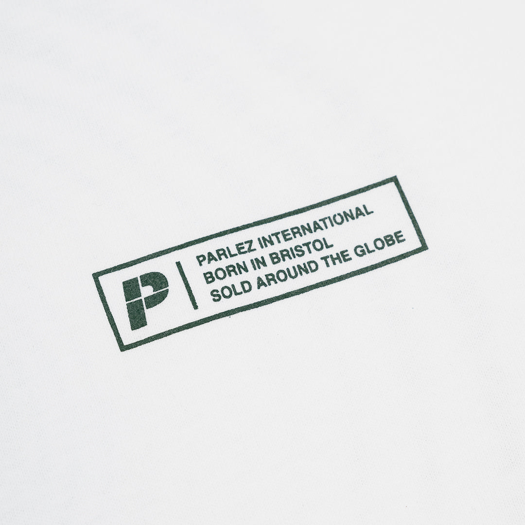 The Mens Luna Oversized T-Shirt White from Parlez clothing