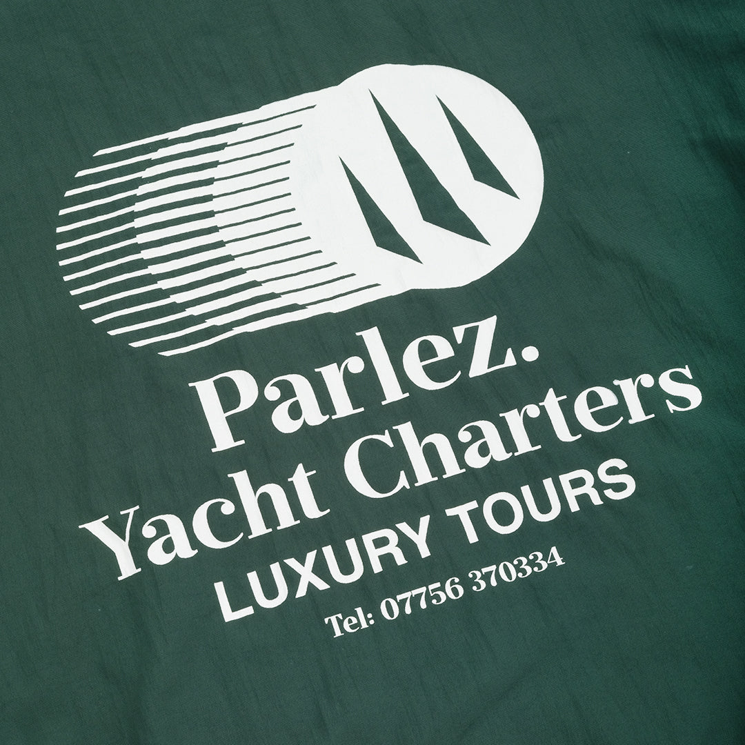 The Mens Myrtle Tracktop Deep Green from Parlez clothing