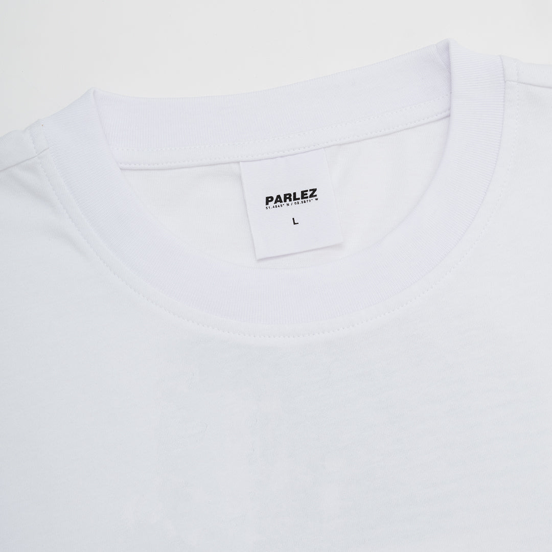 The Mens Pace T-Shirt White from Parlez clothing
