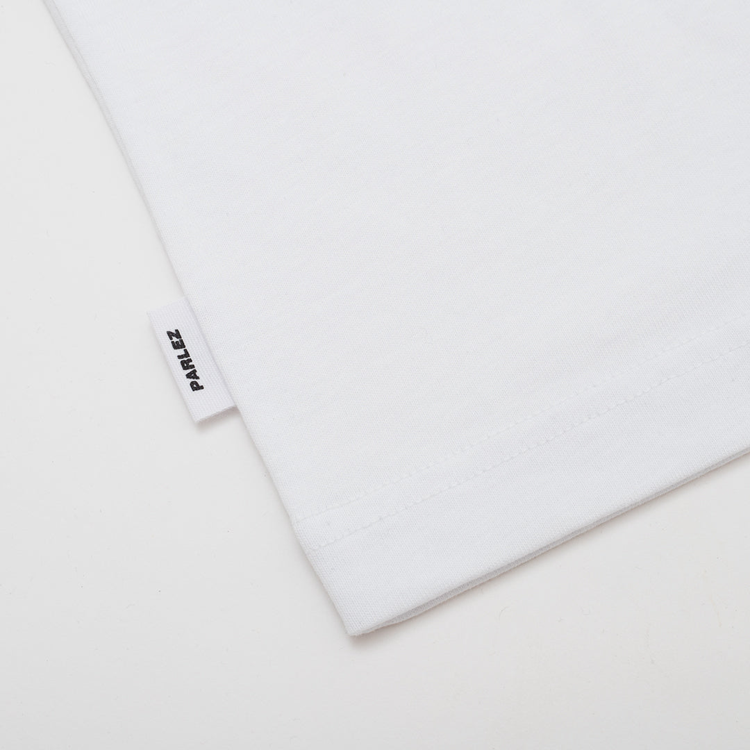 The Mens Paradis T-Shirt White from Parlez clothing