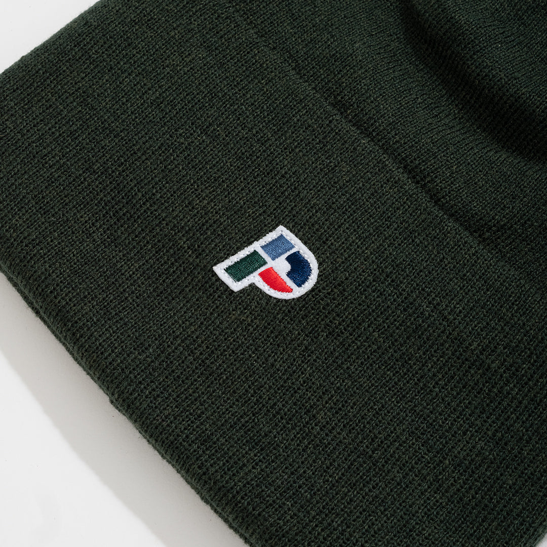 The Mens Paxico Beanie Deep Green from Parlez clothing