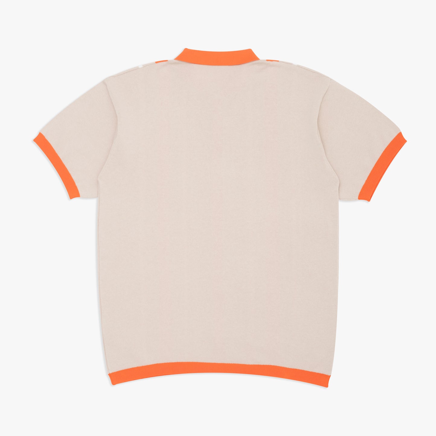 Hartwell Knit Polo Orange