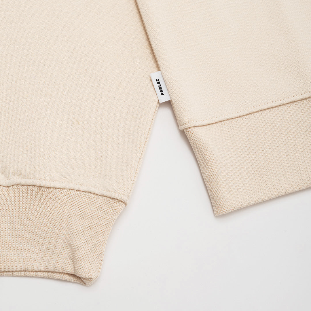 The Mens Poplar Sweatshirt Ecru from Parlez clothing