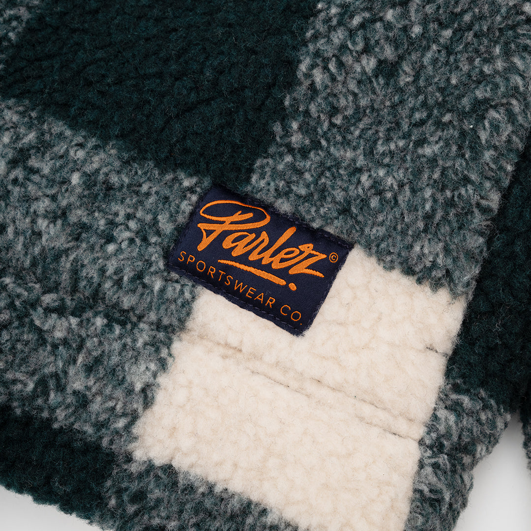 Province Sherpa Fleece Jacket Deep Green