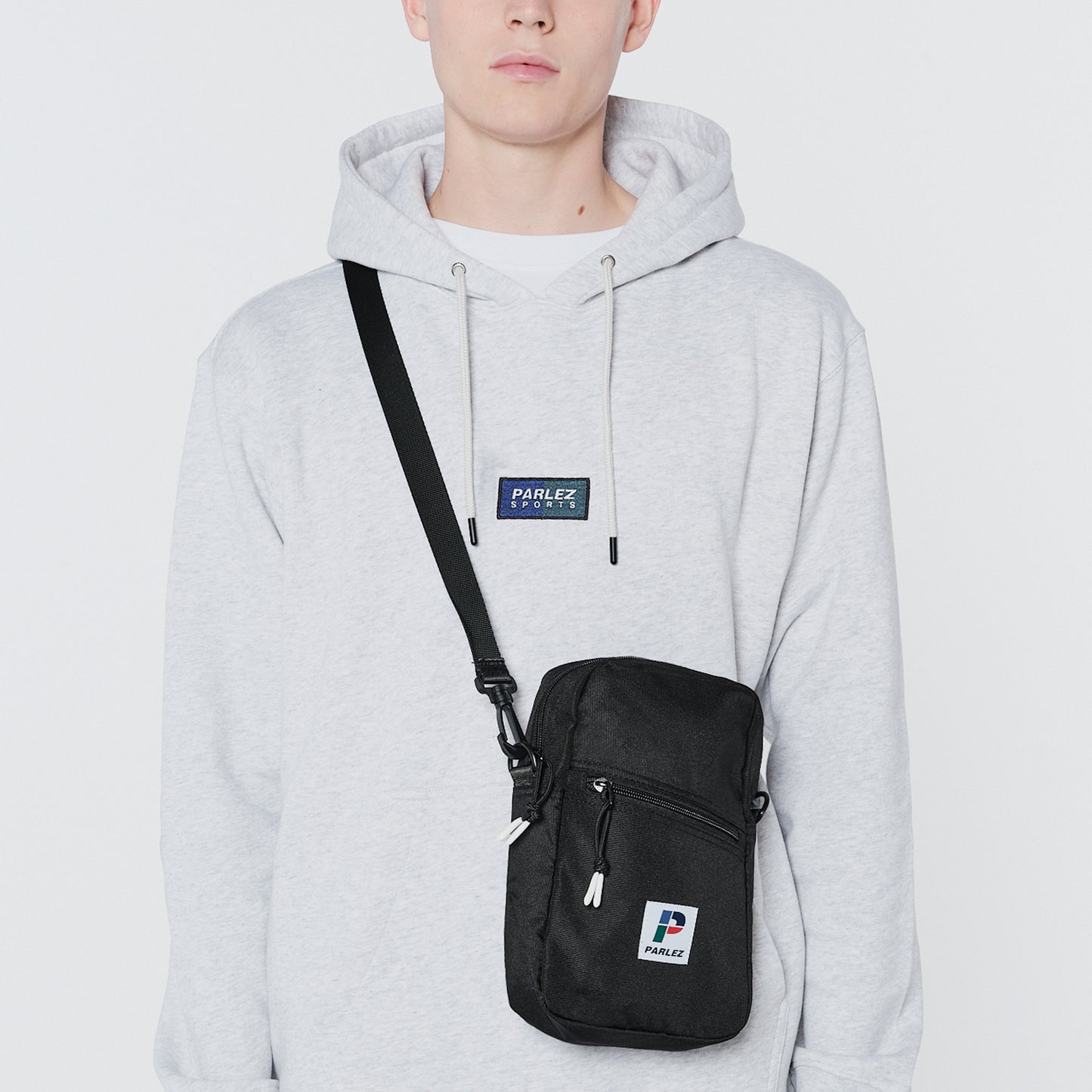 The Mens Pursuit Bag Black from Parlez clothing