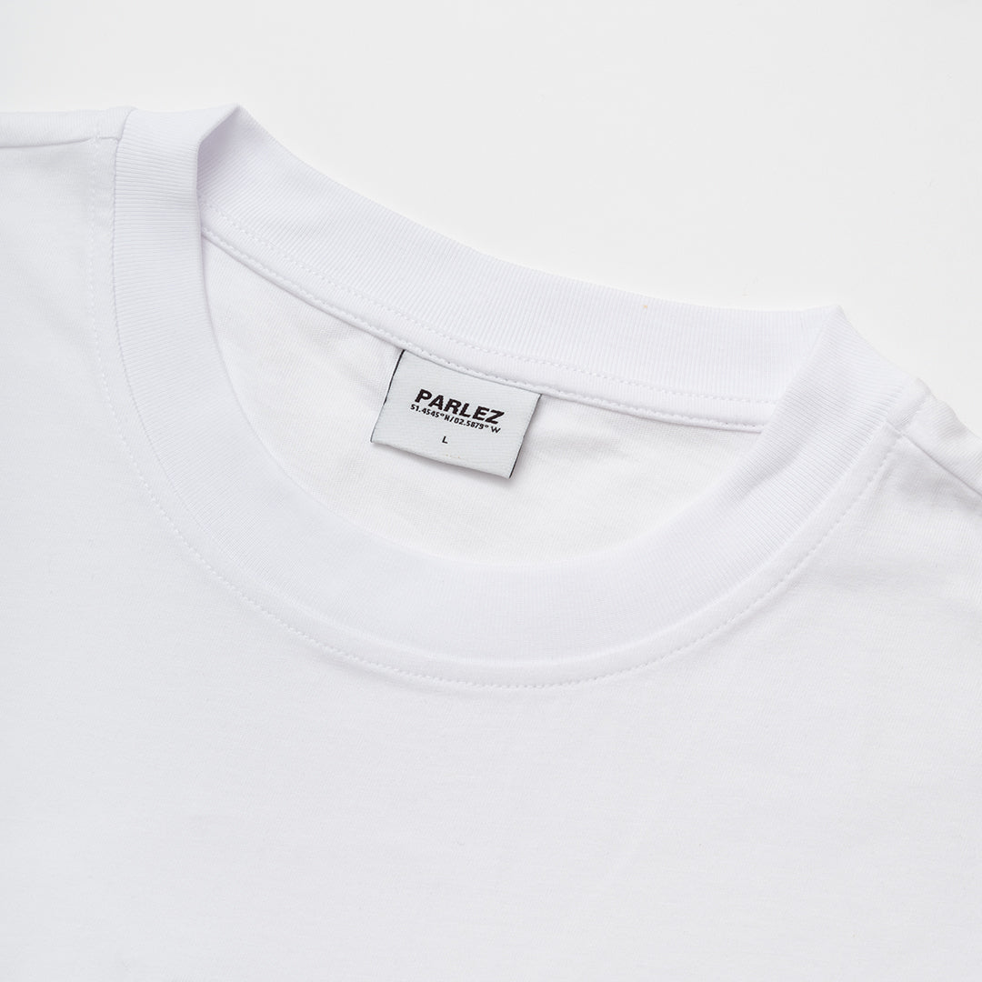 The Mens Radar T-Shirt White from Parlez clothing