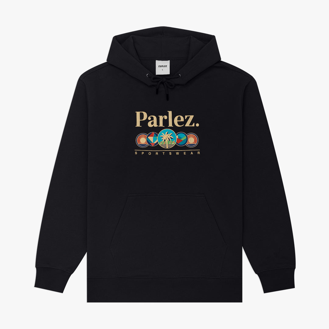 Buy The Parlez Reefer Hoodie Black Parlez Streetwear