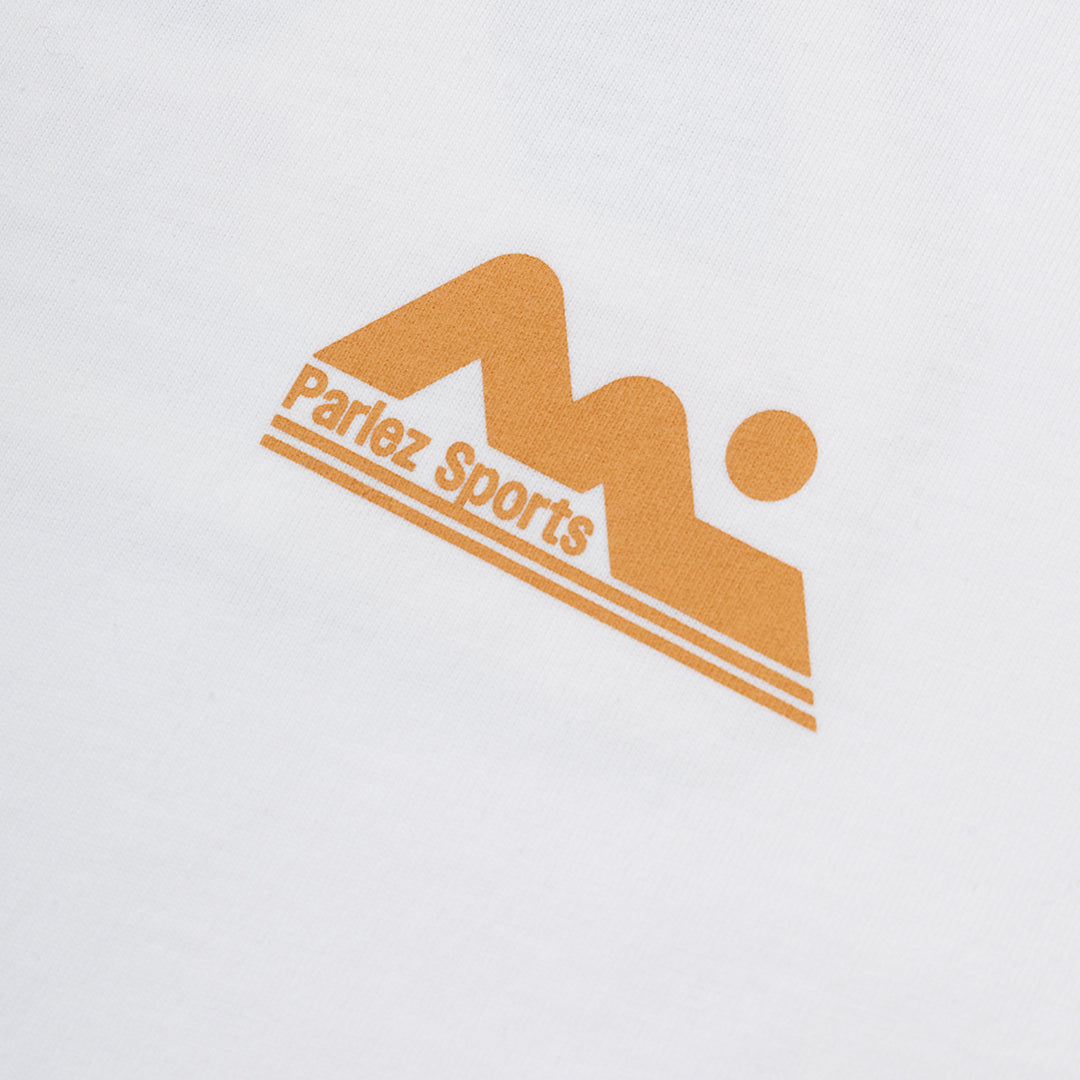 The Mens Ridge T-Shirt White from Parlez clothing