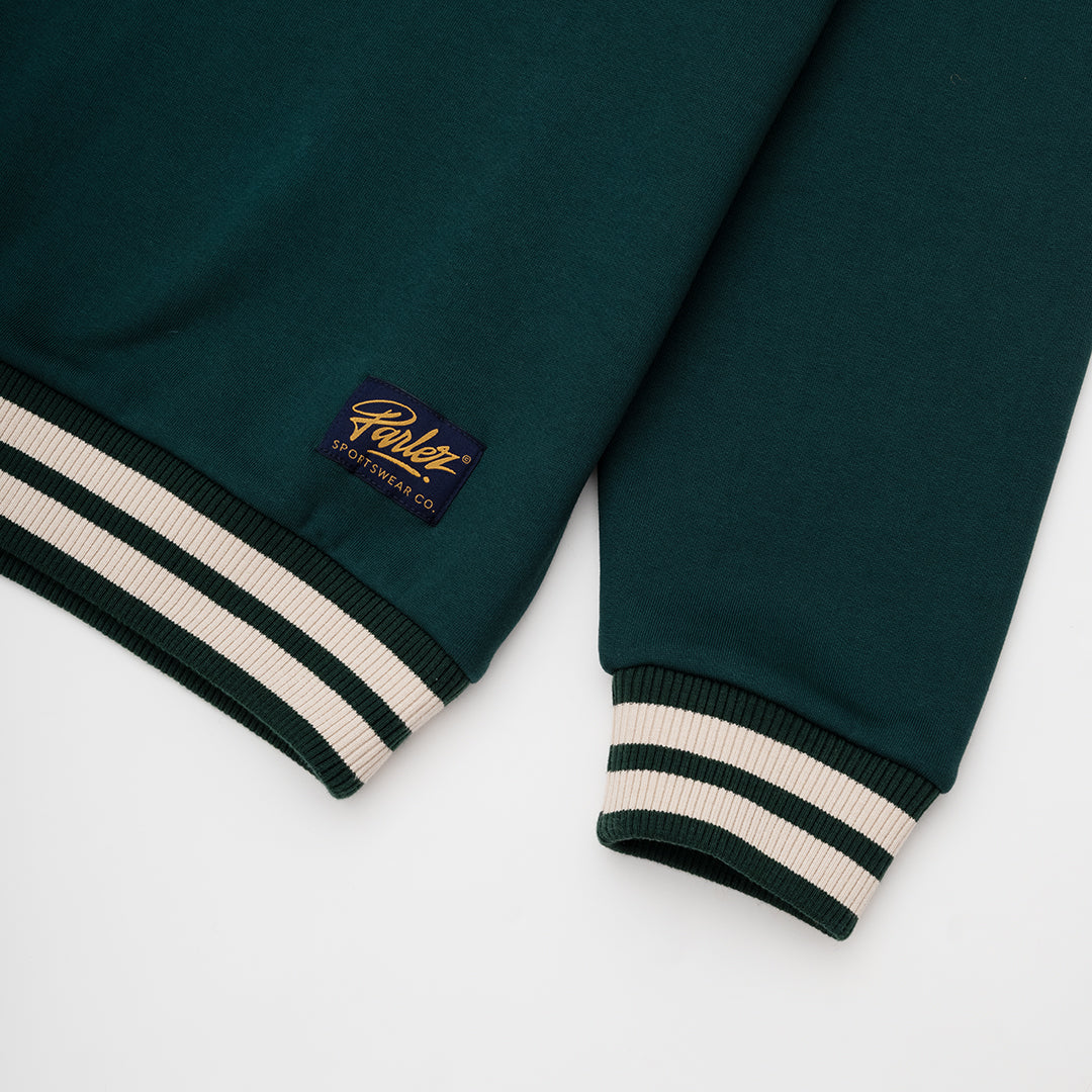 Ringer Sweashirt Deep Green