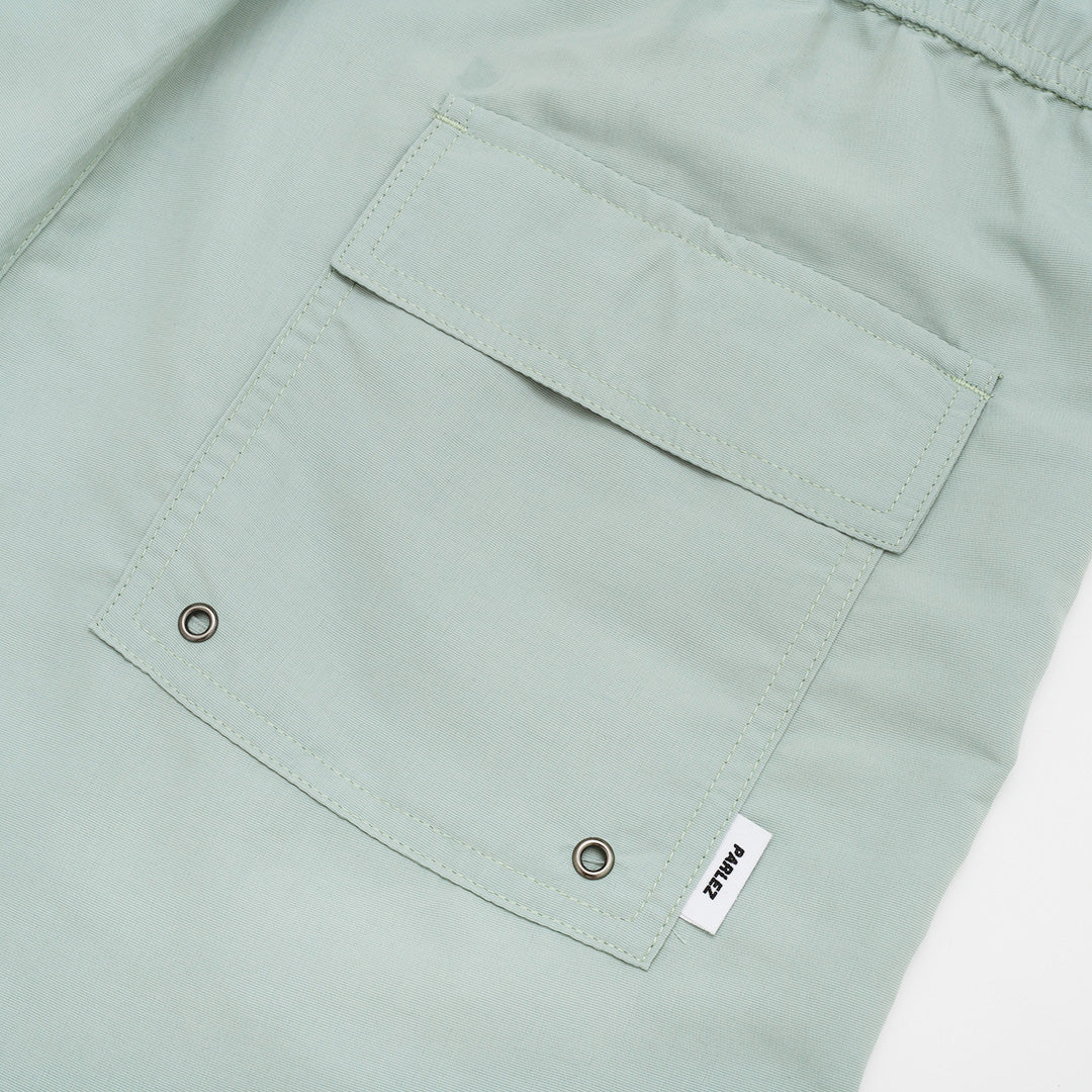 The Mens Rival Swim Shorts Sea Mist from Parlez clothing
