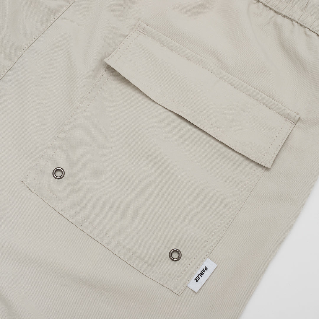 The Mens Rival Swim Shorts Pebble Grey from Parlez clothing