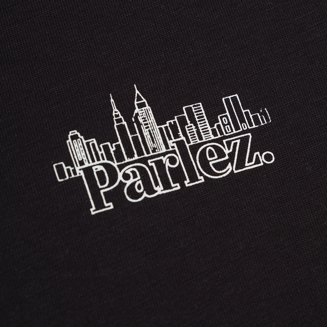 The Mens Scape T-Shirt Black from Parlez clothing