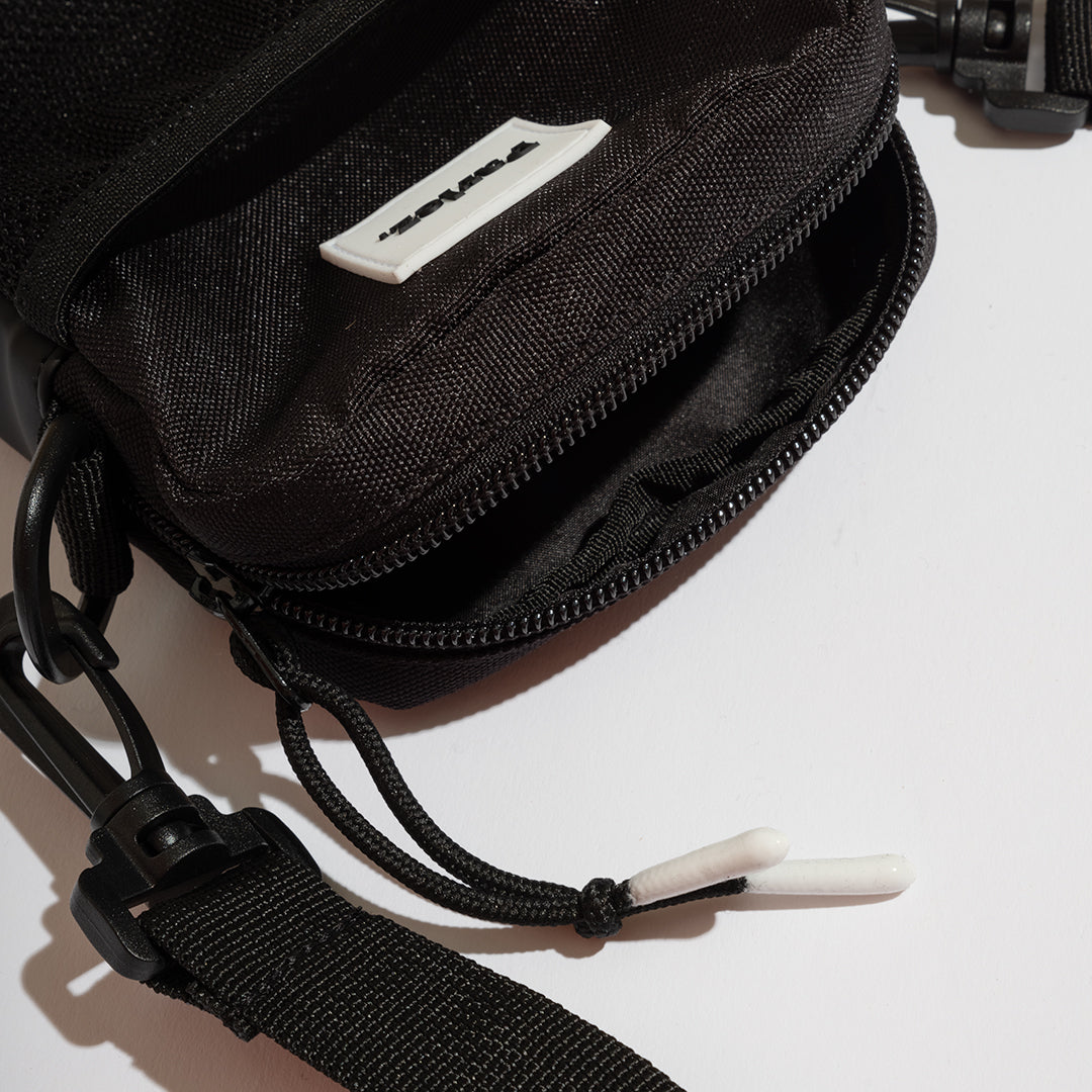 The Mens Pera Bag Black from Parlez clothing
