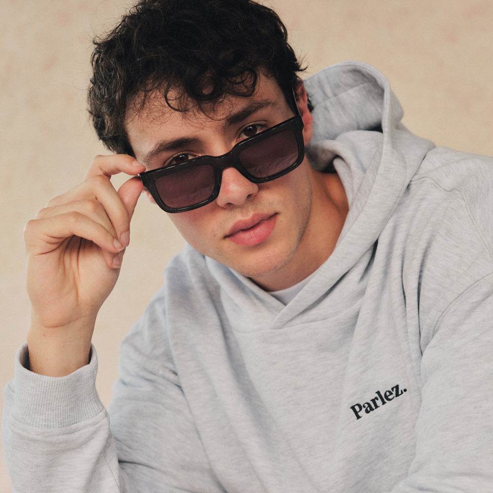 The Mens Hawksbill Sunglasses Black from Parlez clothing