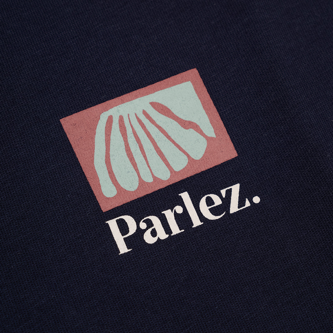 The Mens Stallo T-Shirt Midnight from Parlez clothing